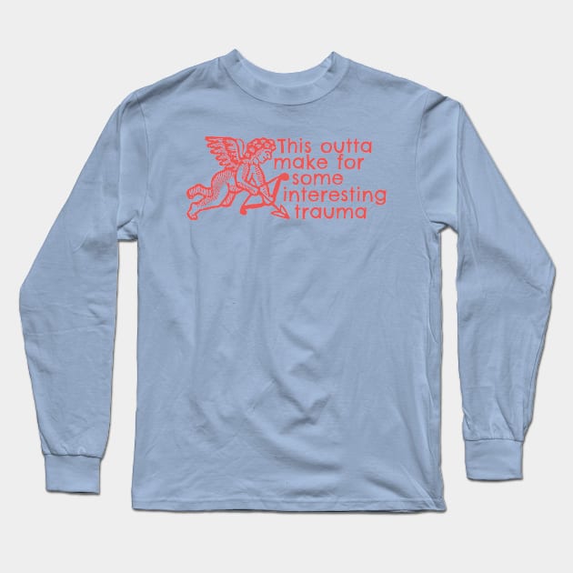 Stupid Cupid Long Sleeve T-Shirt by yaywow